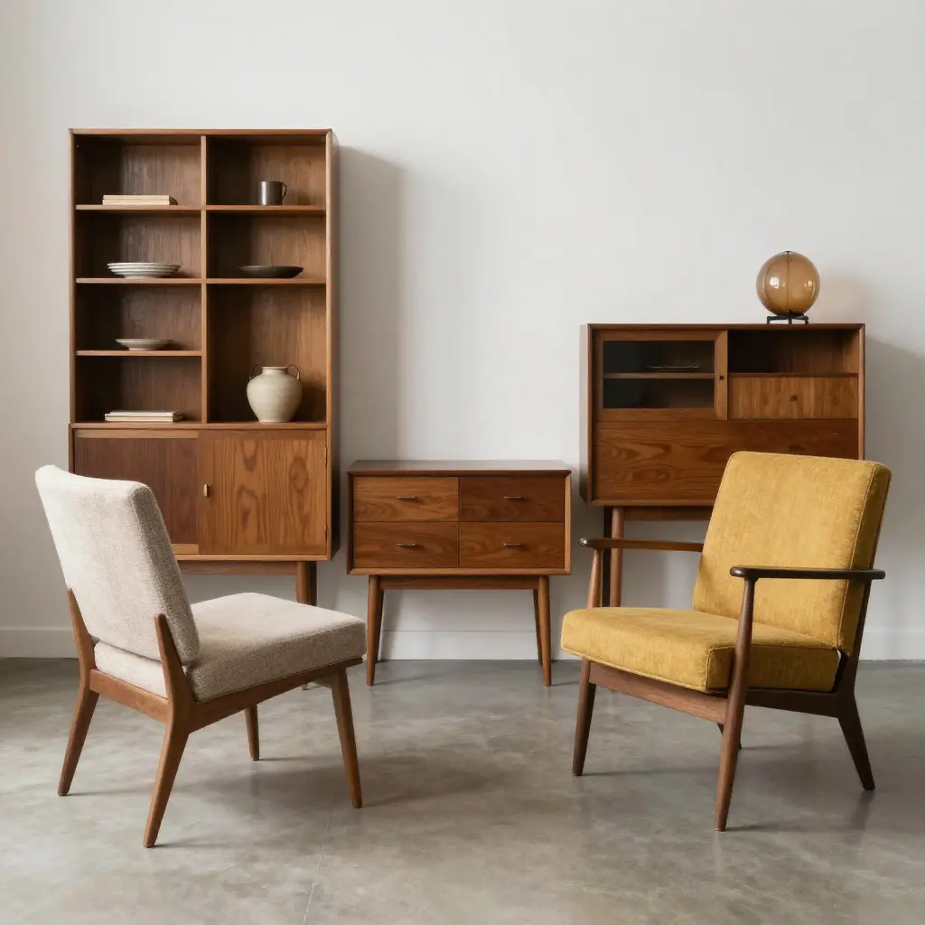 Mid-century modern furniture collection